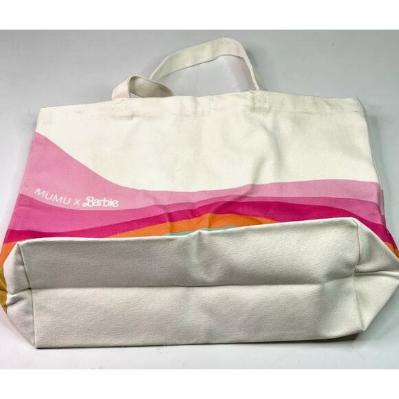 Barbie x Mumu Shoreline Beach Bag Tote NWOT - Picture 6 of 10
